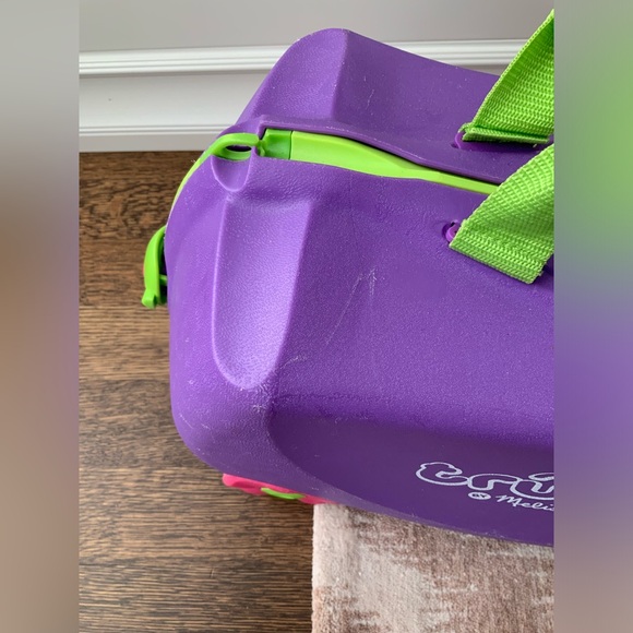 MELISSA & DOUG Trunki Ride On Luggage Hardshell Children’s Pink Purple unisex - Picture 14 of 16